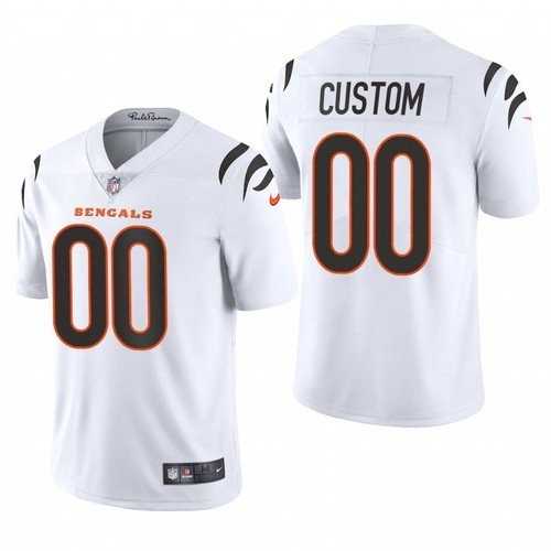 Men's Cincinnati Bengals Customized 2021 White Vapor Untouchable Limited Stitched Jersey,We sell and wholesale Men's Cincinnati Bengals Customized 2021 White Vapor Untouchable Limited Stitched Jersey on line form chian!